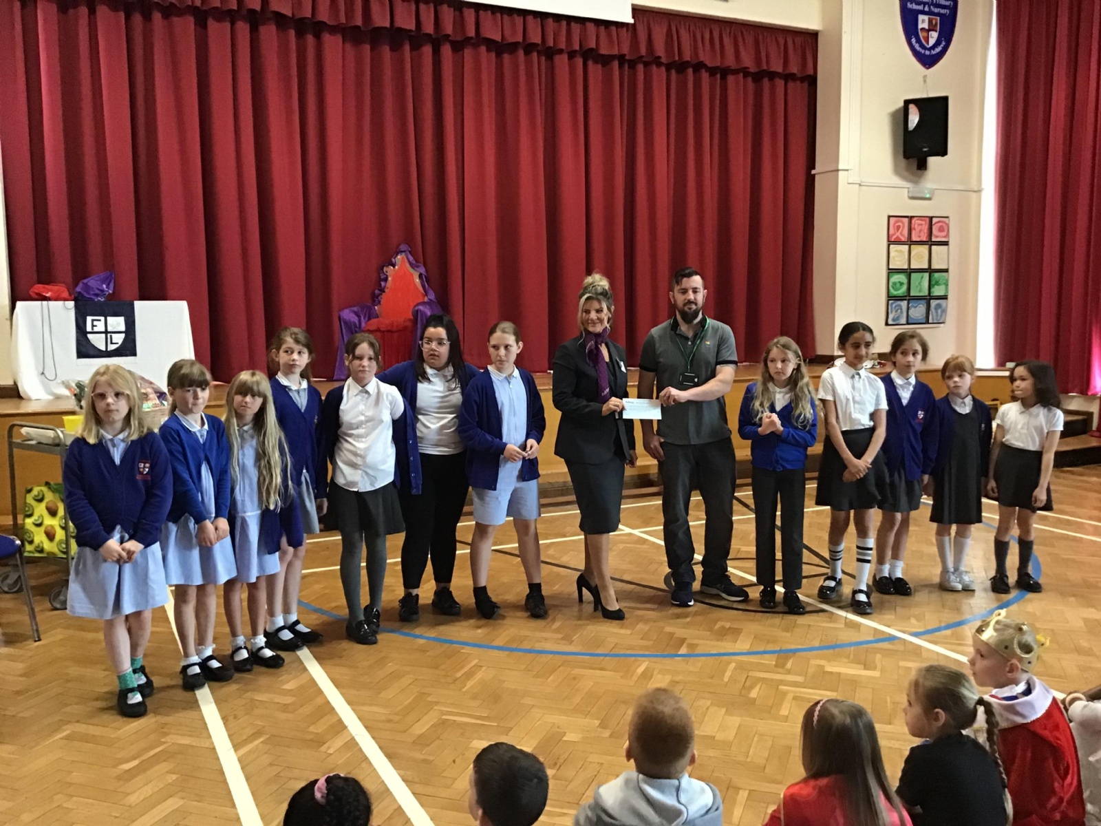 Junior Block Raffles Flash Ley Primary School - Raffle Draw & Donation