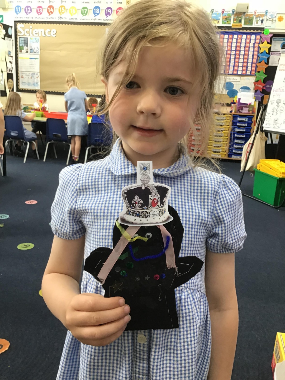Puppet Textiles Flash Ley Primary School - DT Puppets- Textiles Queen Elizabeth II